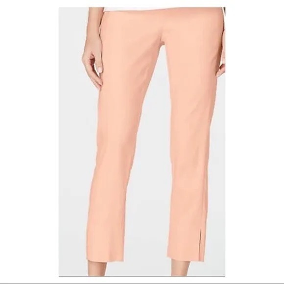 J. Jill Pants - J Jill Pink Linen Cropped Pants XL NWT